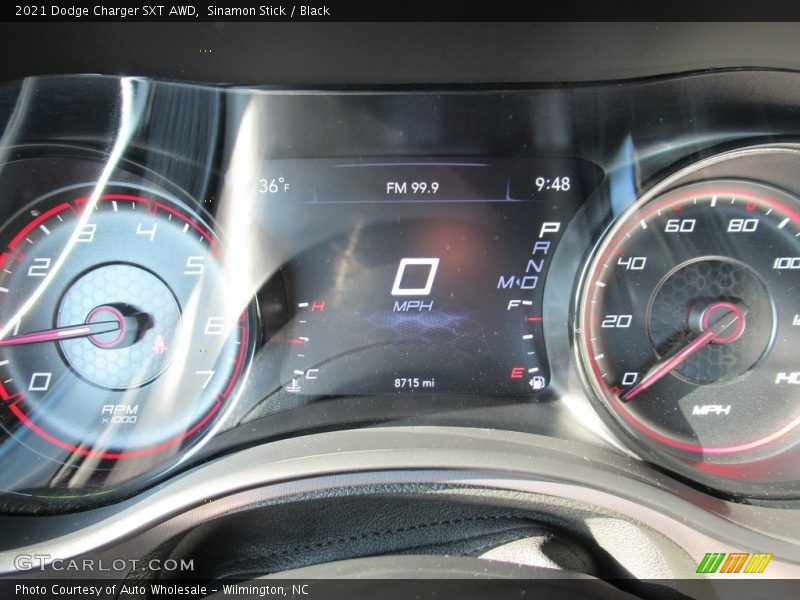 Sinamon Stick / Black 2021 Dodge Charger SXT AWD