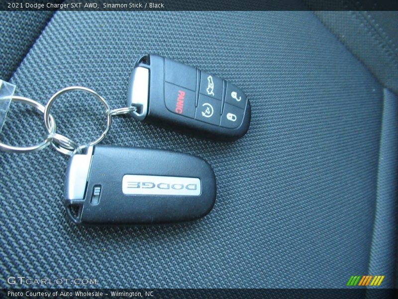 Sinamon Stick / Black 2021 Dodge Charger SXT AWD