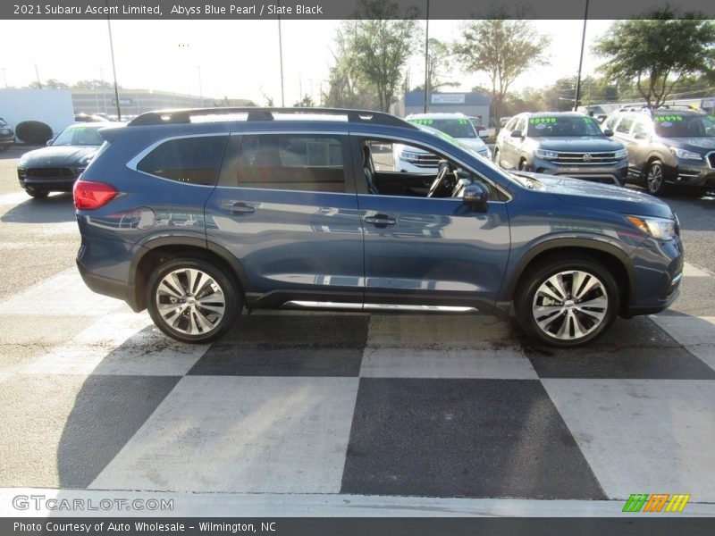 Abyss Blue Pearl / Slate Black 2021 Subaru Ascent Limited