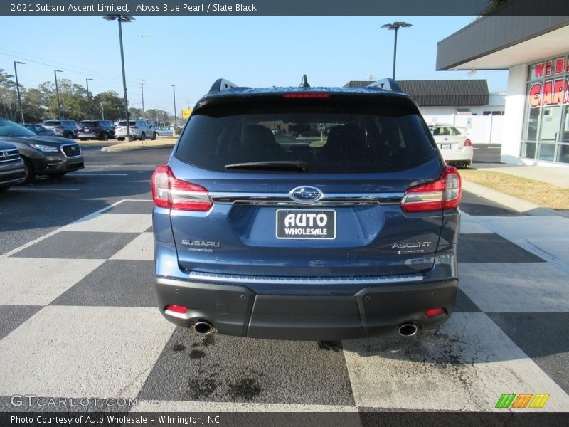 Abyss Blue Pearl / Slate Black 2021 Subaru Ascent Limited