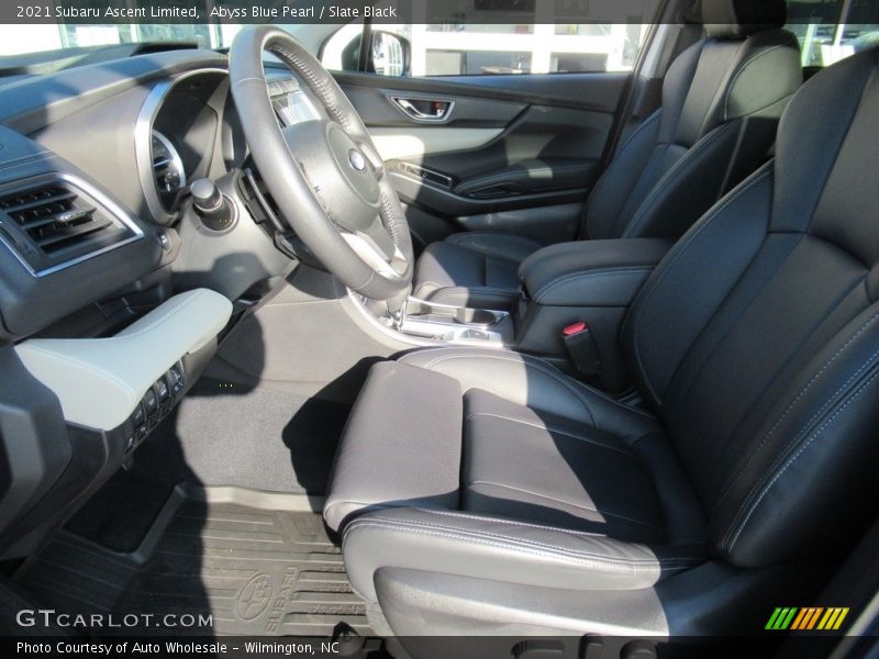 Abyss Blue Pearl / Slate Black 2021 Subaru Ascent Limited