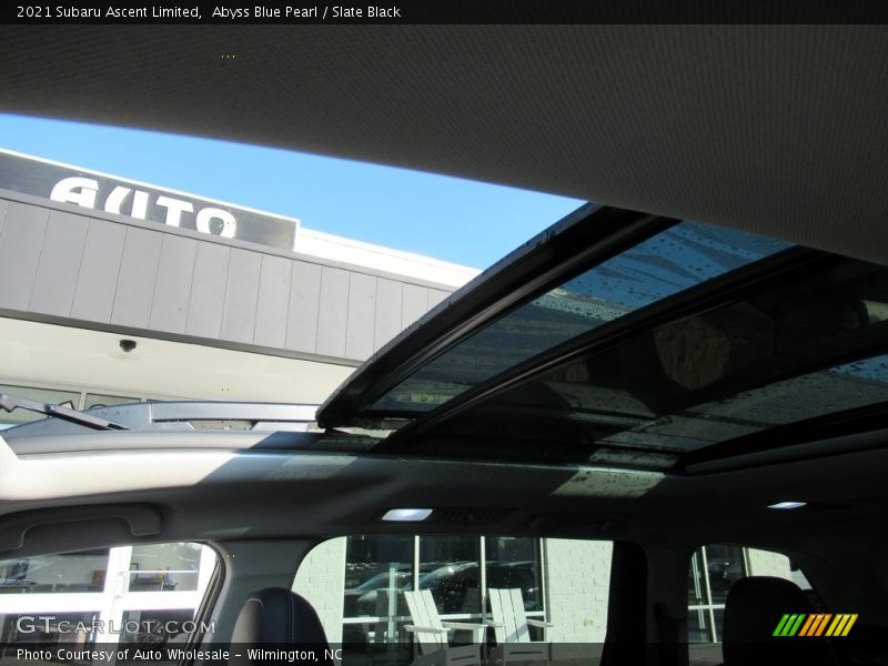Abyss Blue Pearl / Slate Black 2021 Subaru Ascent Limited