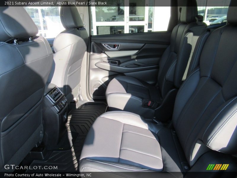 Abyss Blue Pearl / Slate Black 2021 Subaru Ascent Limited