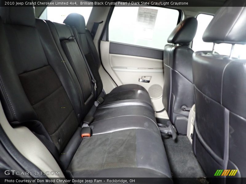 Brilliant Black Crystal Pearl / Dark Slate Gray/Light Graystone 2010 Jeep Grand Cherokee Limited 4x4