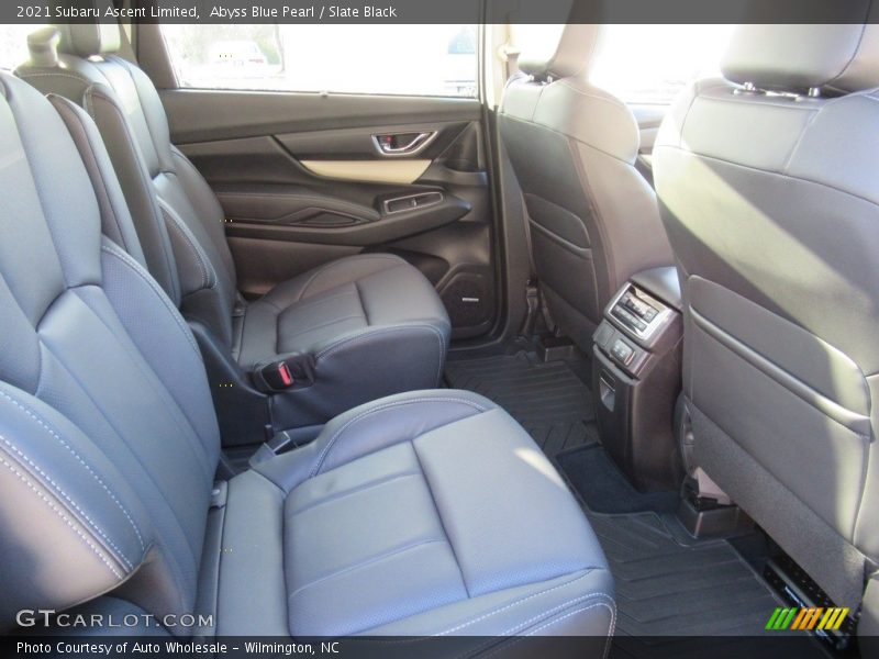 Abyss Blue Pearl / Slate Black 2021 Subaru Ascent Limited