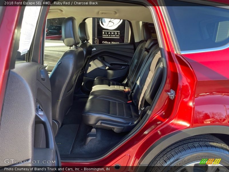 Ruby Red / Charcoal Black 2018 Ford Escape SEL 4WD