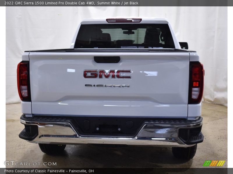 Summit White / Jet Black 2022 GMC Sierra 1500 Limited Pro Double Cab 4WD