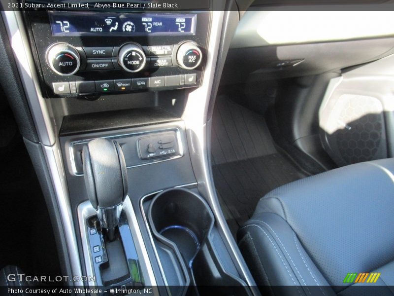 Abyss Blue Pearl / Slate Black 2021 Subaru Ascent Limited