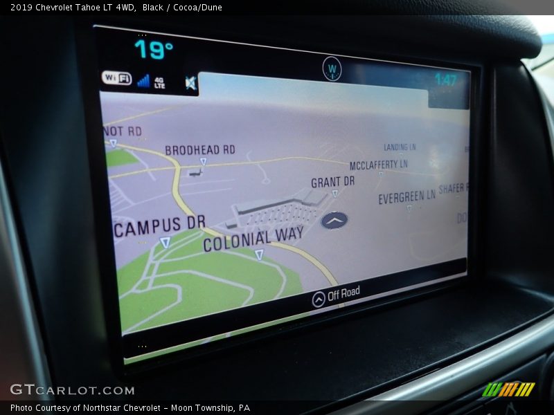 Black / Cocoa/Dune 2019 Chevrolet Tahoe LT 4WD