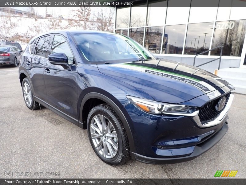 Front 3/4 View of 2021 CX-5 Grand Touring AWD