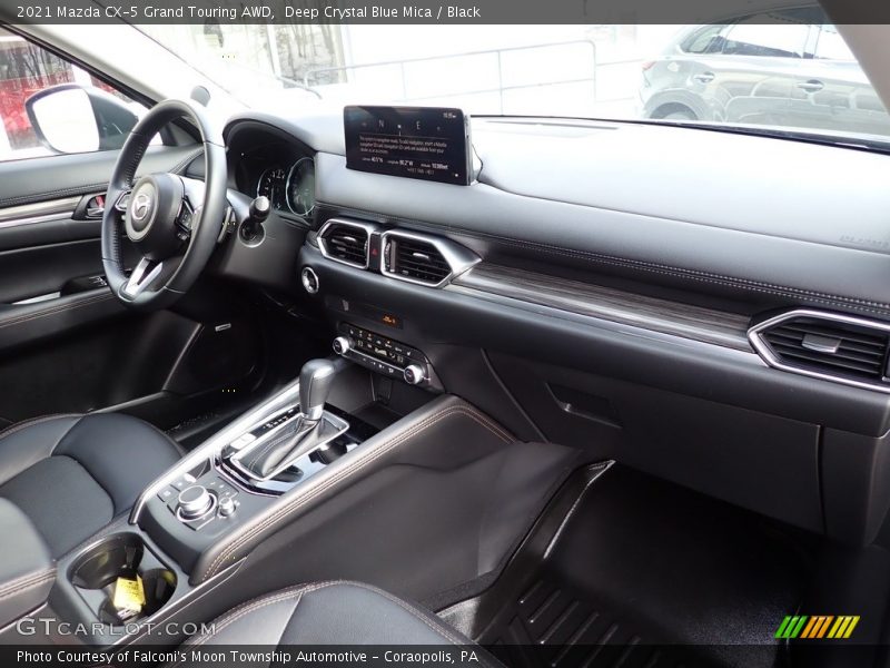 Dashboard of 2021 CX-5 Grand Touring AWD