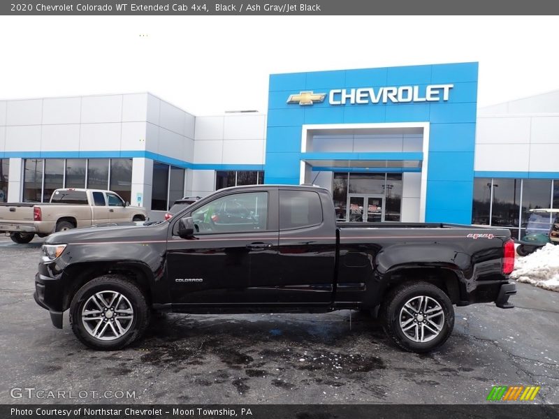 Black / Ash Gray/Jet Black 2020 Chevrolet Colorado WT Extended Cab 4x4