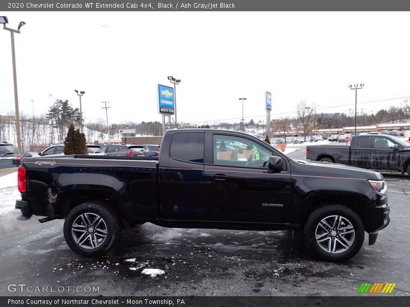 Black / Ash Gray/Jet Black 2020 Chevrolet Colorado WT Extended Cab 4x4