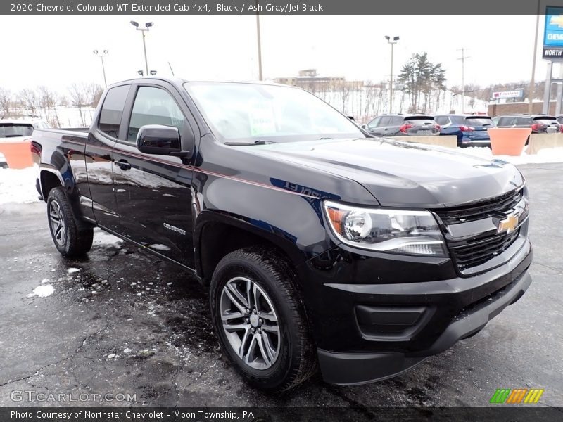 Black / Ash Gray/Jet Black 2020 Chevrolet Colorado WT Extended Cab 4x4