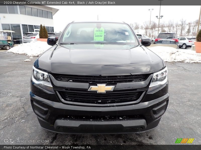 Black / Ash Gray/Jet Black 2020 Chevrolet Colorado WT Extended Cab 4x4