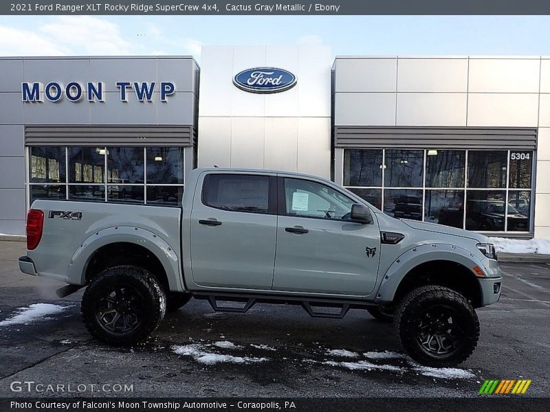 Cactus Gray Metallic / Ebony 2021 Ford Ranger XLT Rocky Ridge SuperCrew 4x4