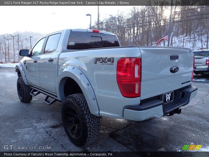 Cactus Gray Metallic / Ebony 2021 Ford Ranger XLT Rocky Ridge SuperCrew 4x4