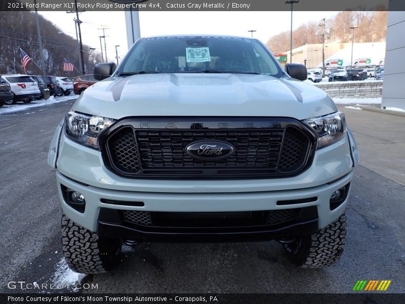 Cactus Gray Metallic / Ebony 2021 Ford Ranger XLT Rocky Ridge SuperCrew 4x4