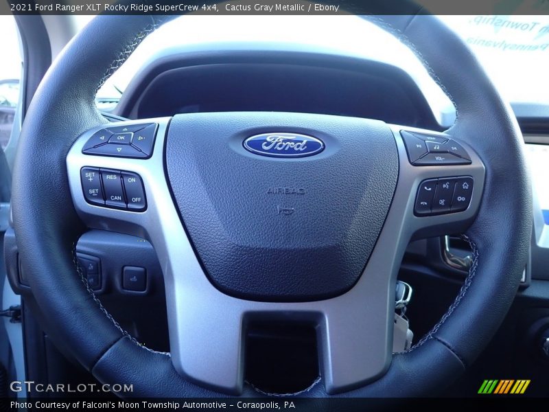 2021 Ranger XLT Rocky Ridge SuperCrew 4x4 Steering Wheel