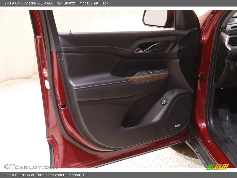 Red Quartz Tintcoat / Jet Black 2019 GMC Acadia SLE AWD