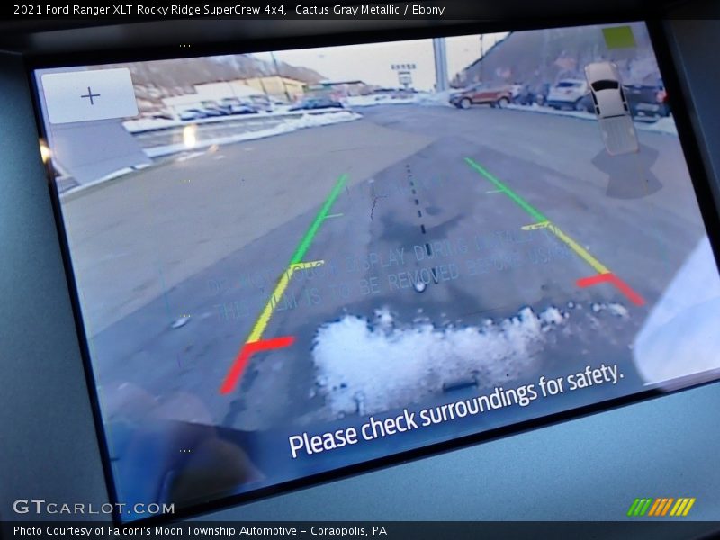 Cactus Gray Metallic / Ebony 2021 Ford Ranger XLT Rocky Ridge SuperCrew 4x4
