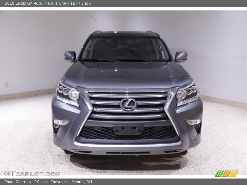 Nebula Gray Pearl / Black 2018 Lexus GX 460