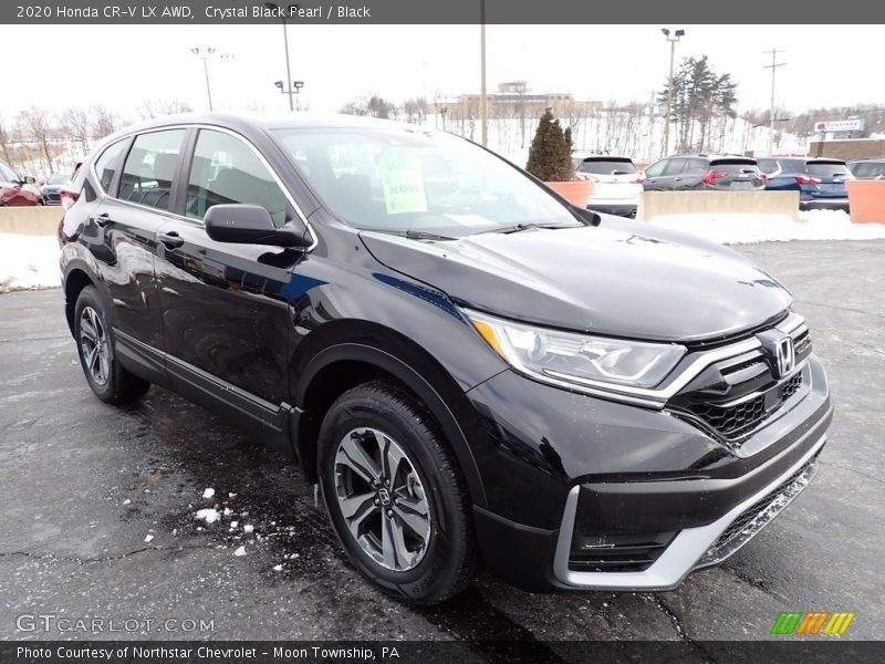 Crystal Black Pearl / Black 2020 Honda CR-V LX AWD