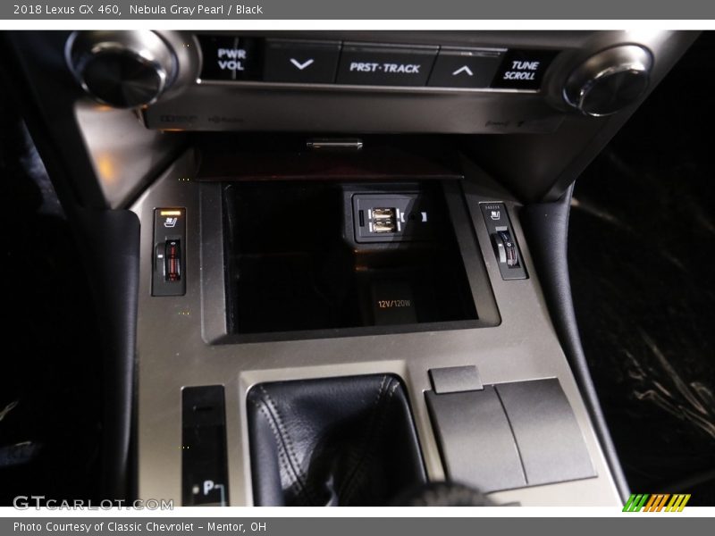 Nebula Gray Pearl / Black 2018 Lexus GX 460