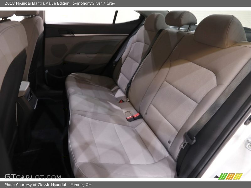 Symphony Silver / Gray 2018 Hyundai Elantra Value Edition