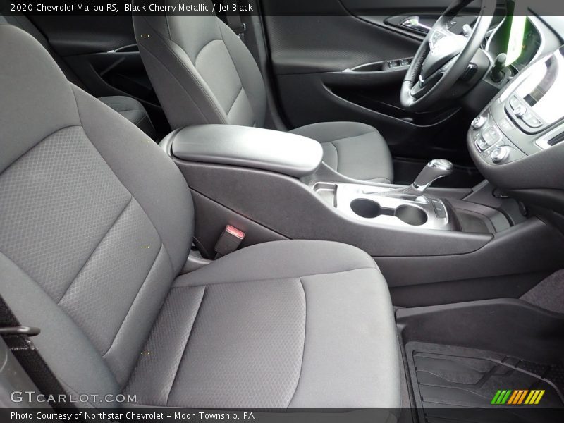 Black Cherry Metallic / Jet Black 2020 Chevrolet Malibu RS