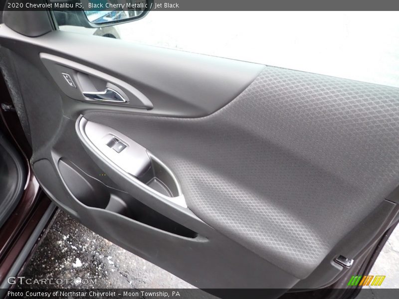 Black Cherry Metallic / Jet Black 2020 Chevrolet Malibu RS