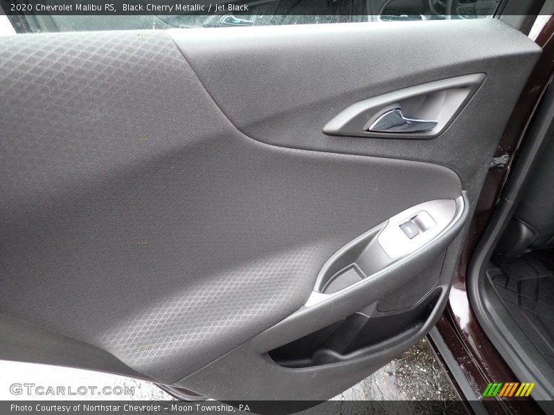 Black Cherry Metallic / Jet Black 2020 Chevrolet Malibu RS