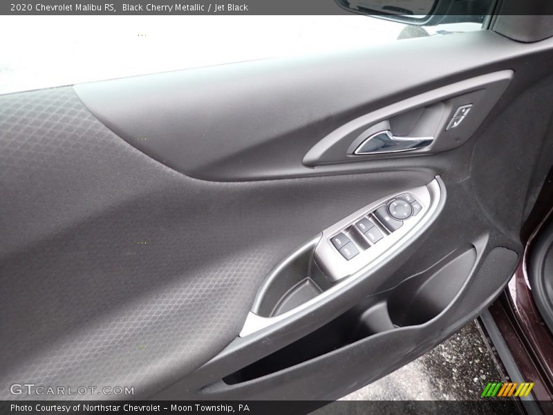 Black Cherry Metallic / Jet Black 2020 Chevrolet Malibu RS