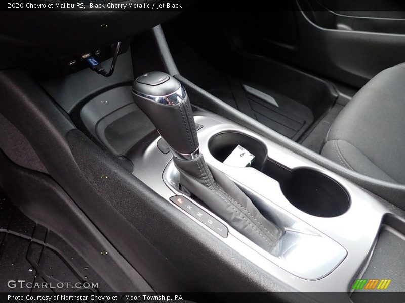 Black Cherry Metallic / Jet Black 2020 Chevrolet Malibu RS