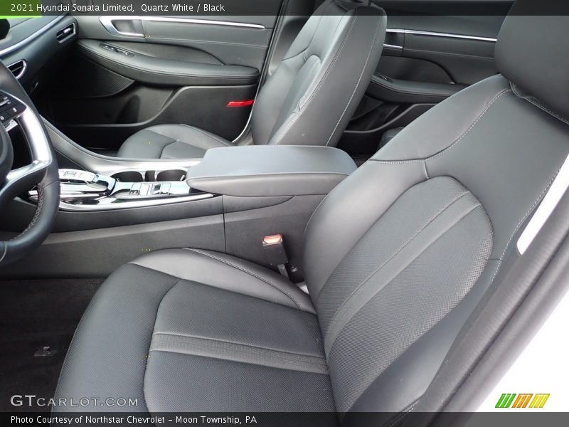 Front Seat of 2021 Sonata Limited