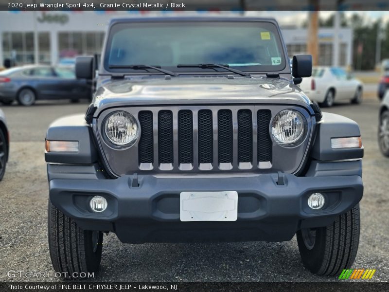 Granite Crystal Metallic / Black 2020 Jeep Wrangler Sport 4x4