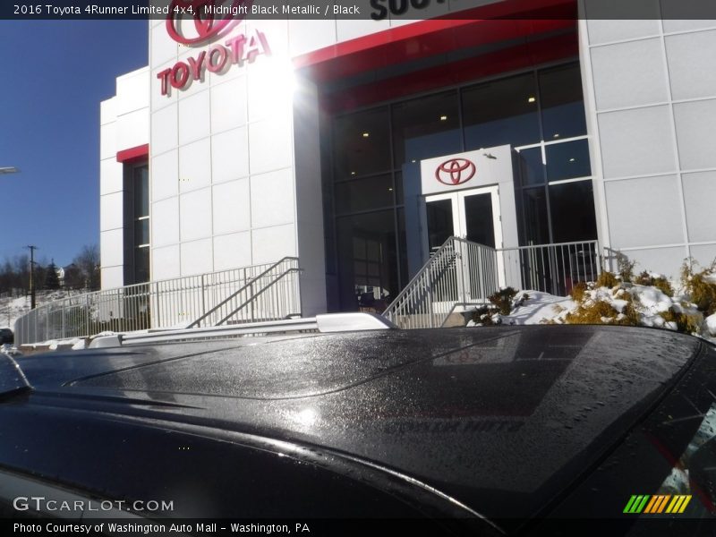 Midnight Black Metallic / Black 2016 Toyota 4Runner Limited 4x4