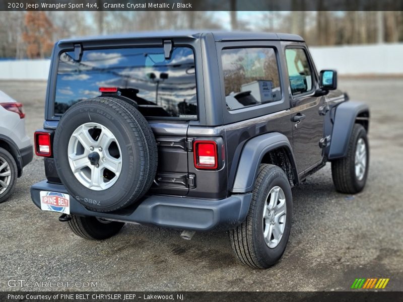 Granite Crystal Metallic / Black 2020 Jeep Wrangler Sport 4x4