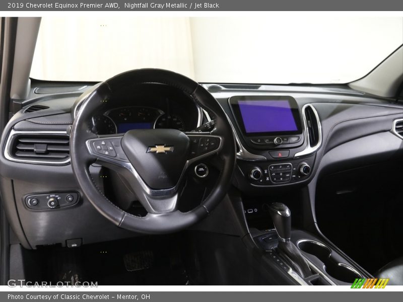Nightfall Gray Metallic / Jet Black 2019 Chevrolet Equinox Premier AWD