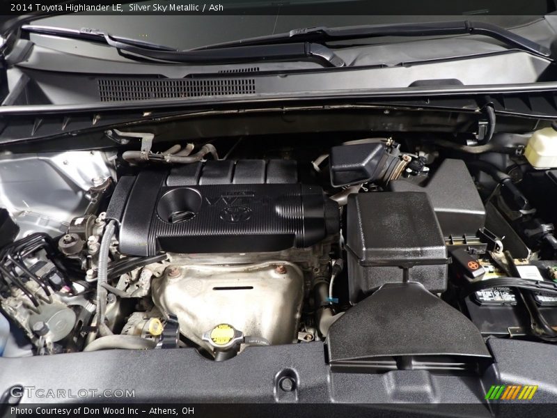 Silver Sky Metallic / Ash 2014 Toyota Highlander LE