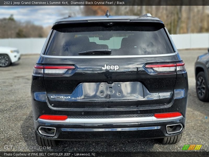 Diamond Black Crystal Pearl / Black 2021 Jeep Grand Cherokee L Summit 4x4