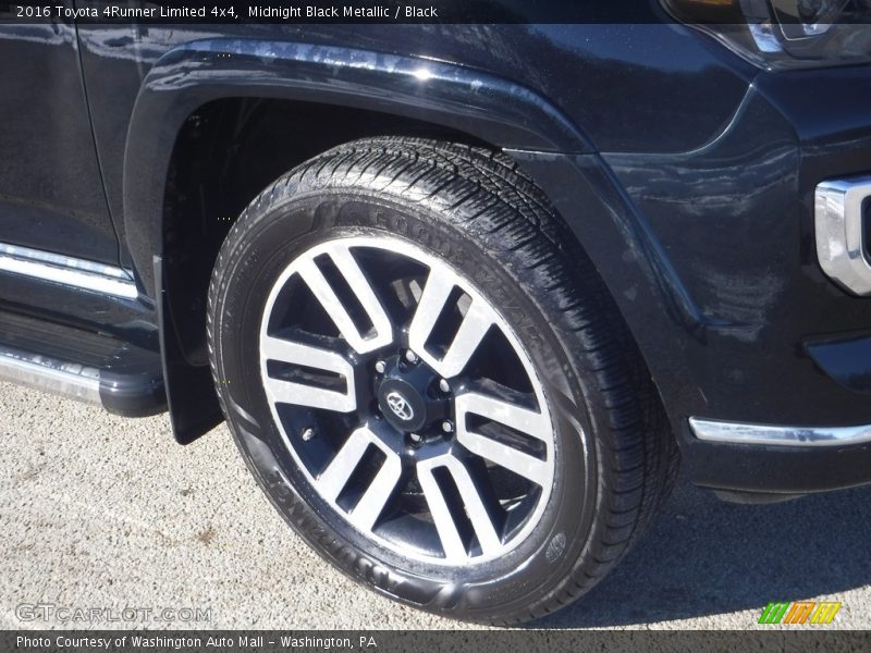 Midnight Black Metallic / Black 2016 Toyota 4Runner Limited 4x4