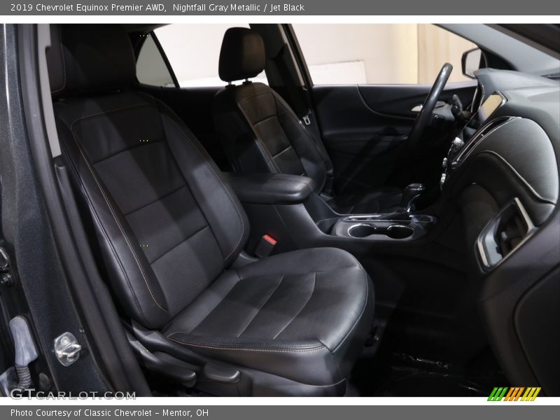 Nightfall Gray Metallic / Jet Black 2019 Chevrolet Equinox Premier AWD