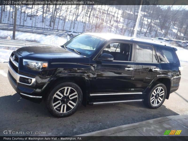 Midnight Black Metallic / Black 2016 Toyota 4Runner Limited 4x4
