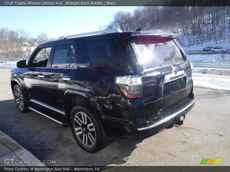 Midnight Black Metallic / Black 2016 Toyota 4Runner Limited 4x4