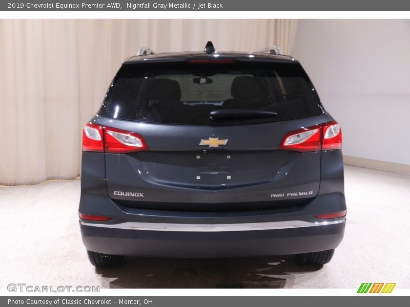 Nightfall Gray Metallic / Jet Black 2019 Chevrolet Equinox Premier AWD