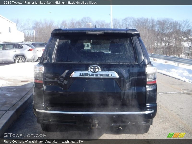 Midnight Black Metallic / Black 2016 Toyota 4Runner Limited 4x4