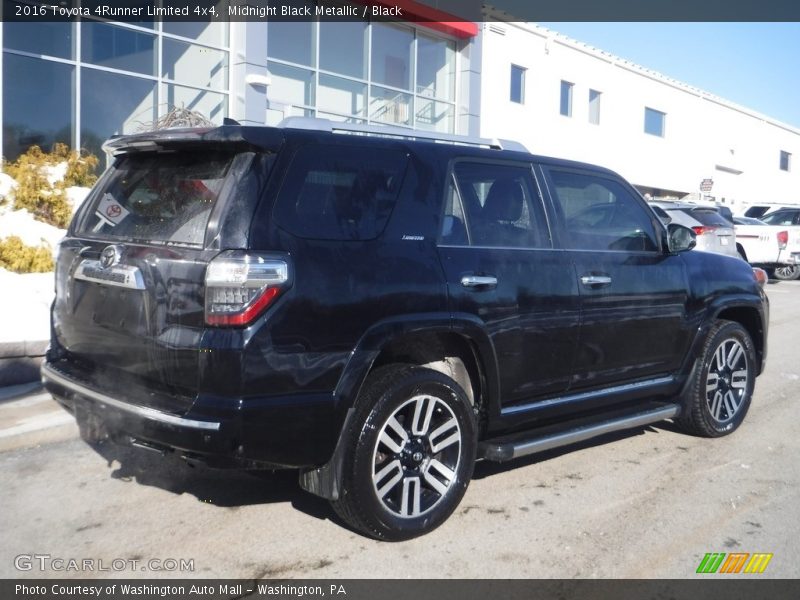 Midnight Black Metallic / Black 2016 Toyota 4Runner Limited 4x4