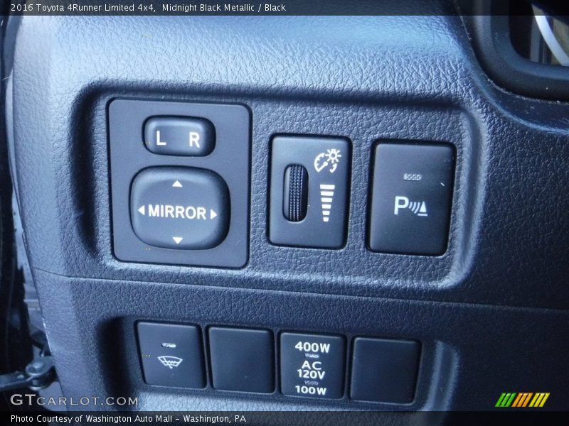 Midnight Black Metallic / Black 2016 Toyota 4Runner Limited 4x4