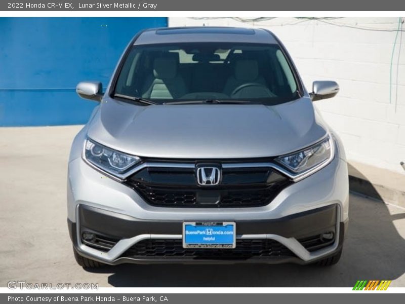 Lunar Silver Metallic / Gray 2022 Honda CR-V EX
